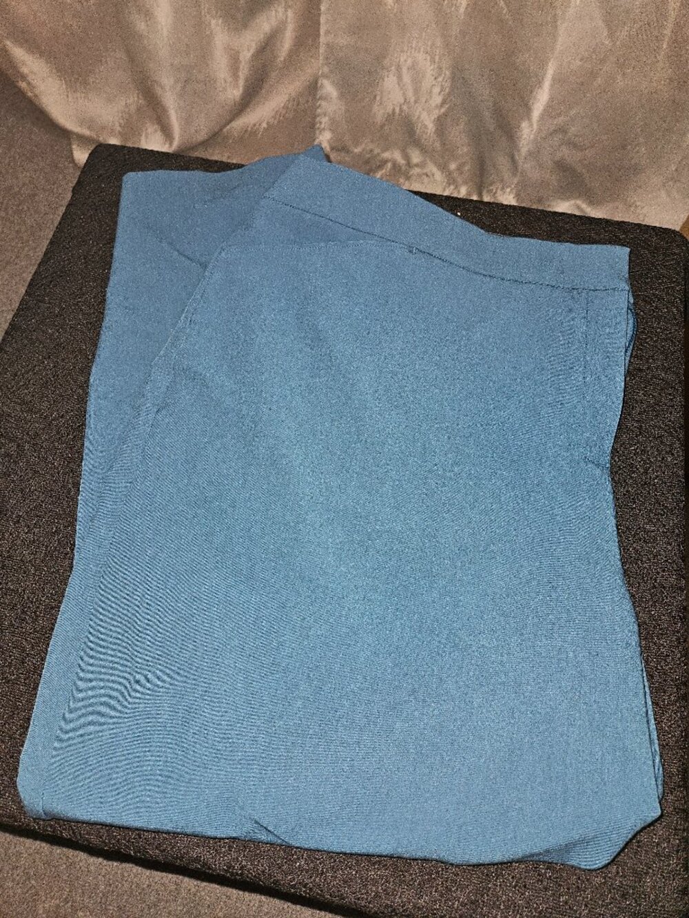 Worthington Woman Teal Straight Leg Ankle Pants (24W)